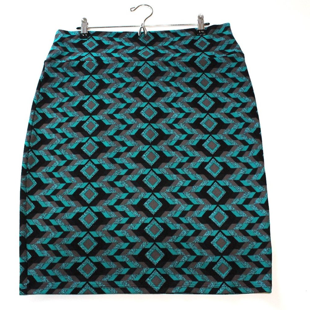 LuLaRoe Women's Straight Skirt Plus Size 3X 3XL